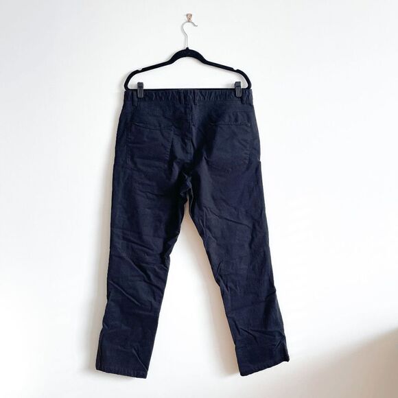 Calvin Klein Mens High Rise Straight Leg Chino Black Pants Size 36 - Picture 3 of 9